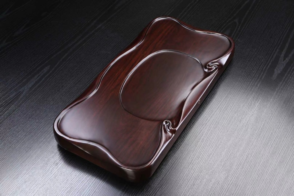 Wood Tea Tray Arts and Crafts Tea Table Real Wood Tea Tray Electric Kettle with Automatic Tea Making Device Induction Cooker