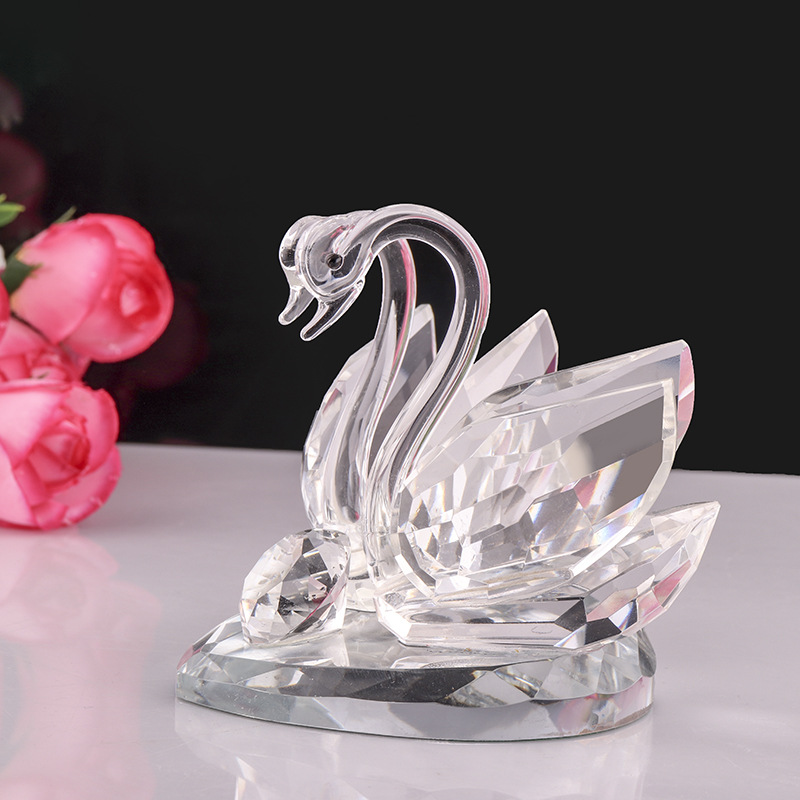 Factory Direct Sales Crystal Swan Tourist Attractions Tourist Souvenirs Crystal Crafts Event Commemorative Gifts Factory Direct Sales Crystal Swan Tourist Attractions Tourist Souvenirs Crystal Crafts Event Commemorative Gifts