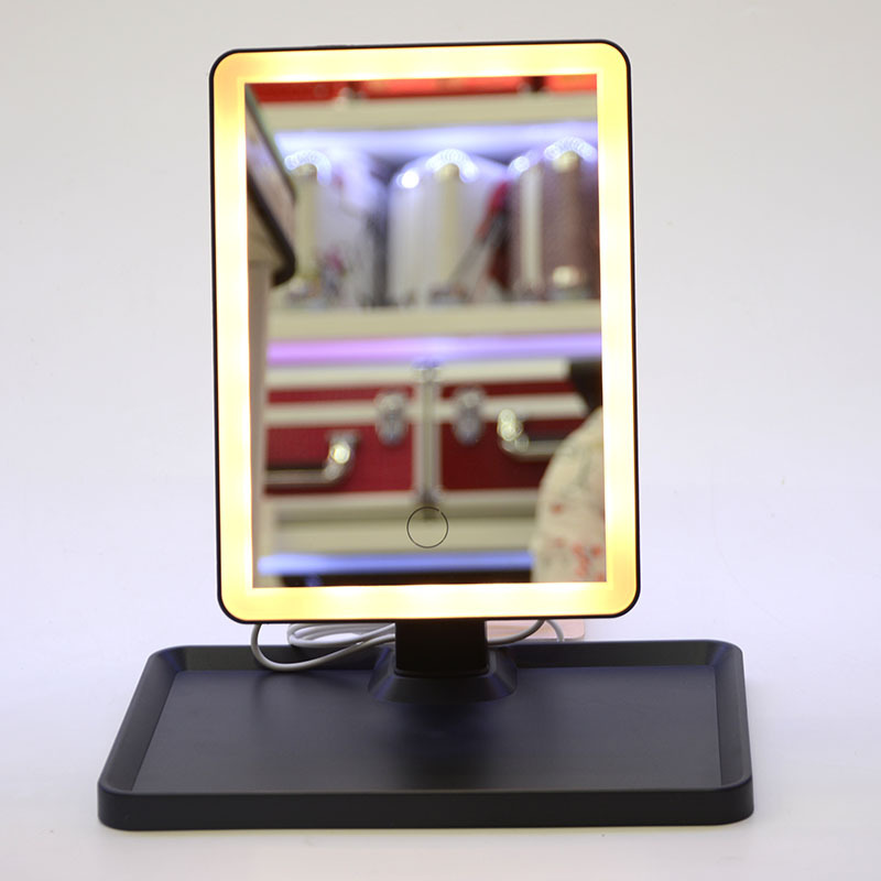 Multifunctional Touch Led Magnetic Makeup Mirror with Night Light Mobile Phone Bracket Dressing Mirror iPad Casual Makeup Mirror Multifunctional Touch Led Magnetic Makeup Mirror with Night Light Mobile Phone Bracket Dressing Mirror iPad Casual Makeup Mirror