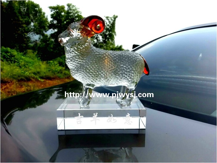 Crystal gift crystal ornaments Crystal souvenir Crystal three RAM RAM Crystal crafts Crystal gift crystal ornaments Crystal souvenir Crystal three RAM RAM Crystal crafts