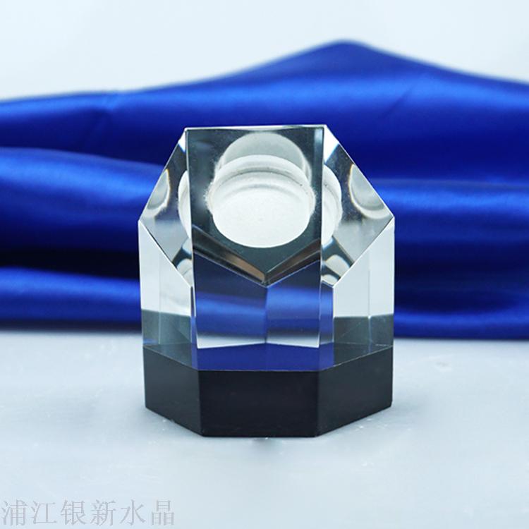 Manufacturers direct crystal crafts diamond carvings clock decoration customized enterprise office home decoration