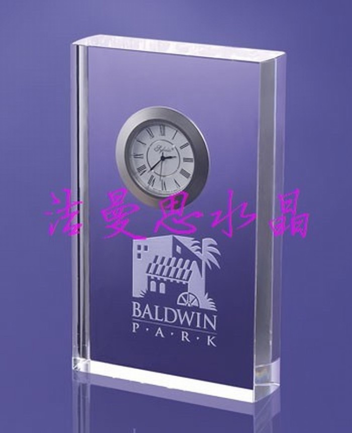 Creative crystal clock K9 crystal gifts crystal crafts set Creative crystal clock K9 crystal gifts crystal crafts set