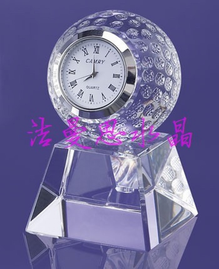 Creative crystal clock K9 crystal gifts crystal crafts set Creative crystal clock K9 crystal gifts crystal crafts set