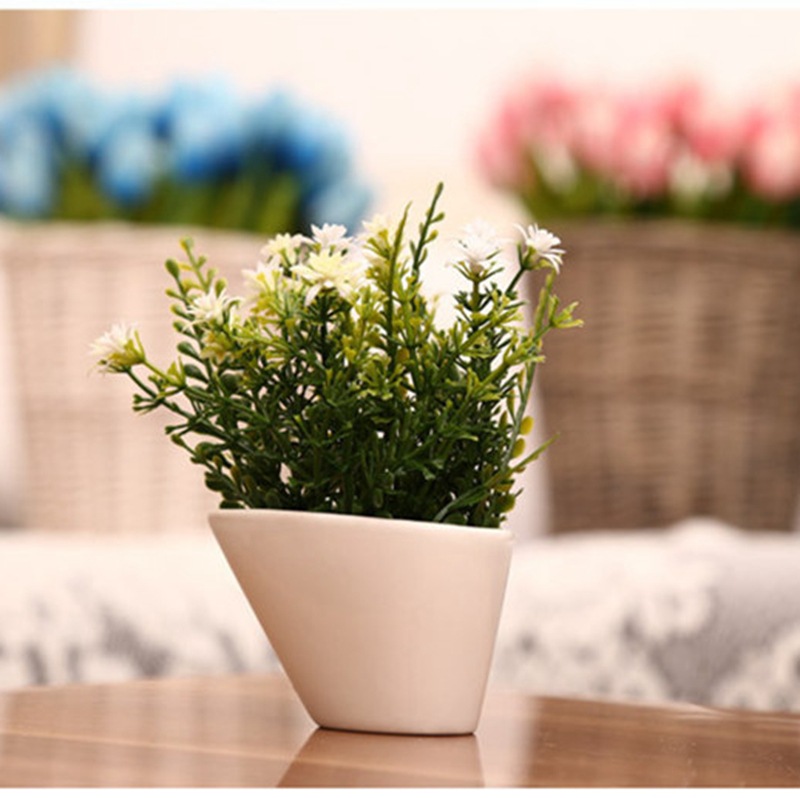 Simulation Bonsai Zakka Simulation Small Plant Bonsai Set Creative Home Artificial Flower Bonsai Decorations Ornaments