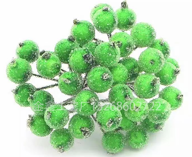 Mini Christmas Frosted Berry Artificial Flower Party DIY Craft Decor