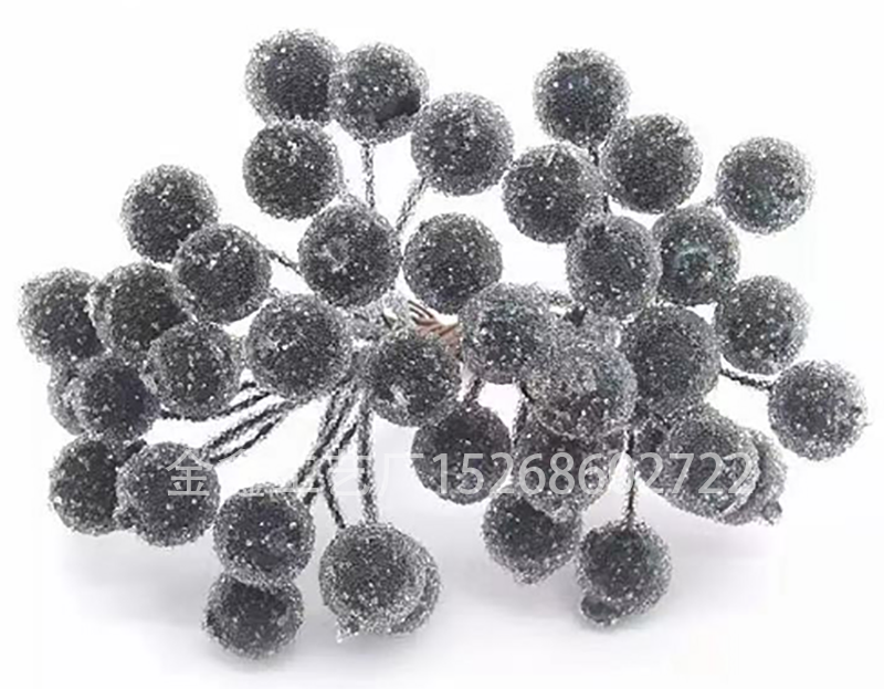 Mini Christmas Frosted Berry Artificial Flower Party DIY Craft Decor