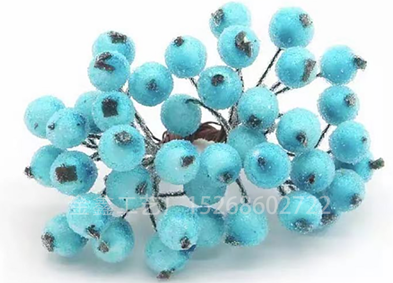 Mini Christmas Frosted Berry Artificial Flower Party DIY Craft Decor
