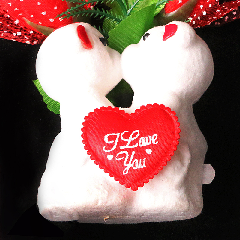 Valentine's day Christmas gifts flower wedding decoration foam bear artificial flower Valentine's day Christmas gifts flower wedding decoration foam bear artificial flower