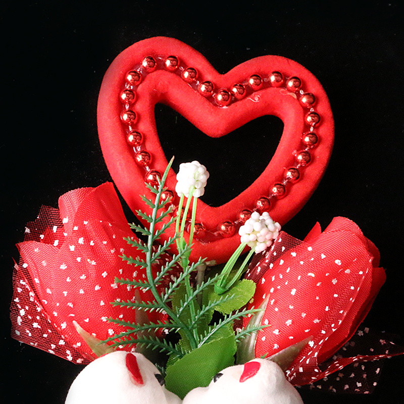 Valentine's day Christmas gifts flower wedding decoration foam bear artificial flower Valentine's day Christmas gifts flower wedding decoration foam bear artificial flower