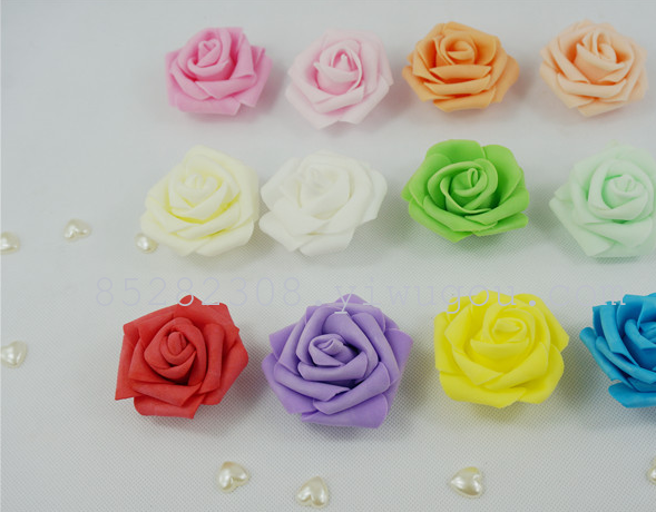 PE rose artificial flower head DIY gift bride wrist curl flower arches flower arrangement flower bouquet PE rose artificial flower head DIY gift bride wrist curl flower arches flower arrangement flower bouquet