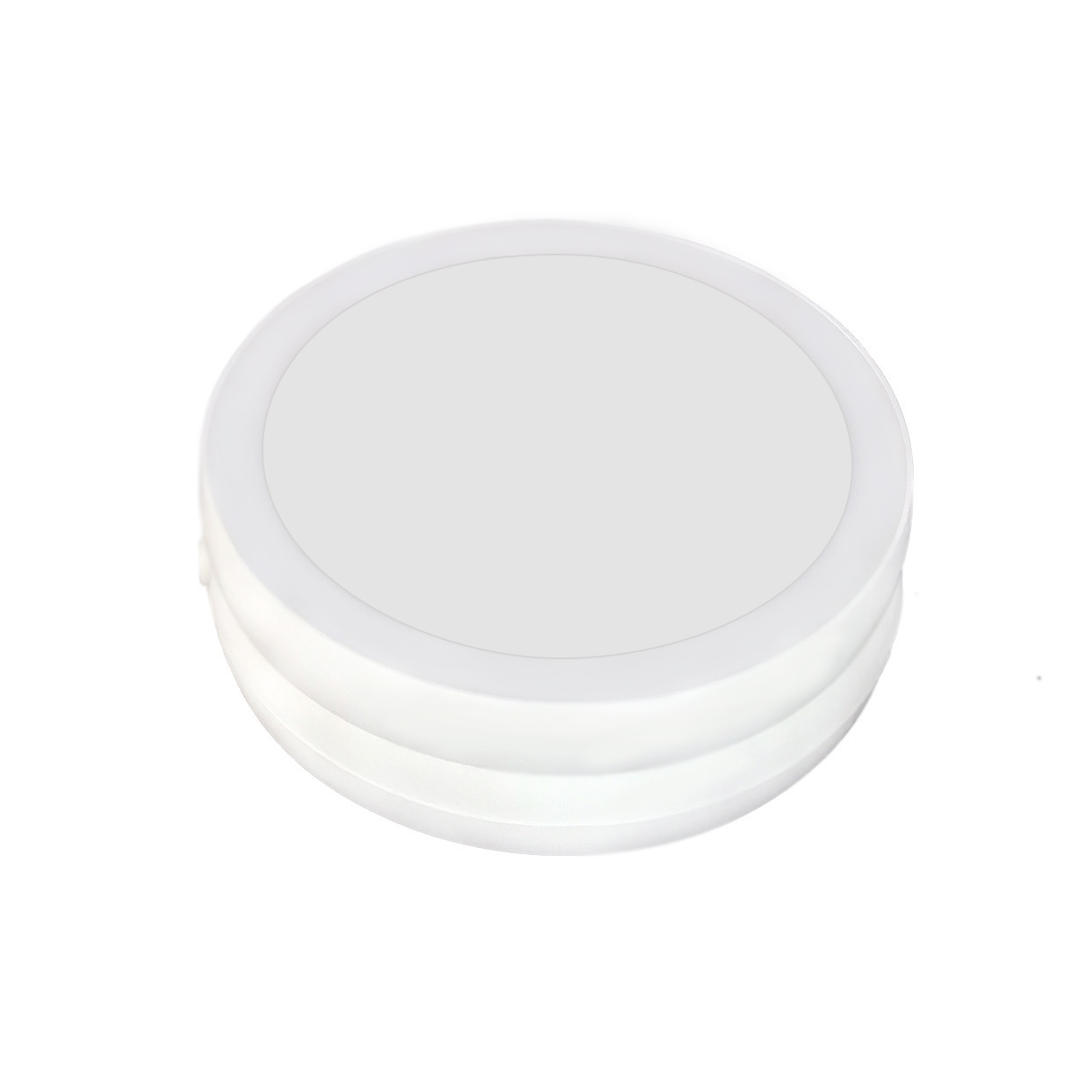 Cross-Border Makeup Mirror Desktop LED Light Dressing Mirror Fill Light Desktop Folding Portable Cosmetic Mirror Makeup Mirror with Light