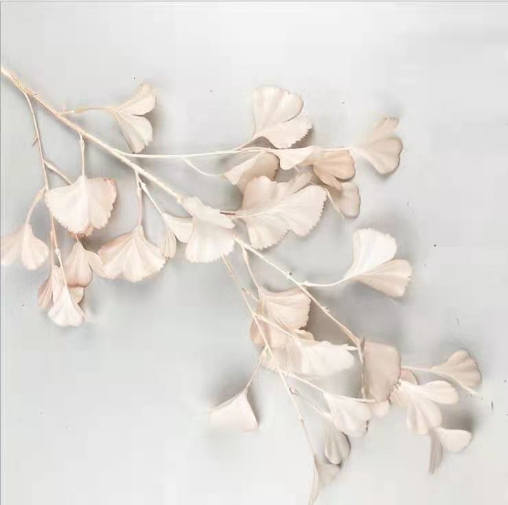 Simulation Ginkgo Biloba Artificial Flower Home Decoration Artificial Artificial Artificial Flower Artificial Bouquet Rattan Artificial Plant