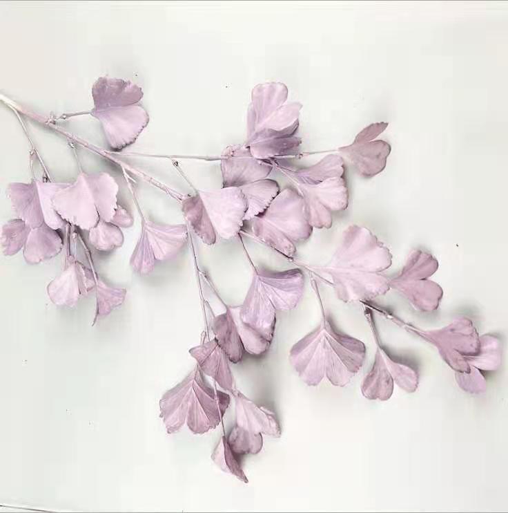 Simulation Ginkgo Biloba Artificial Flower Home Decoration Artificial Artificial Artificial Flower Artificial Bouquet Rattan Artificial Plant