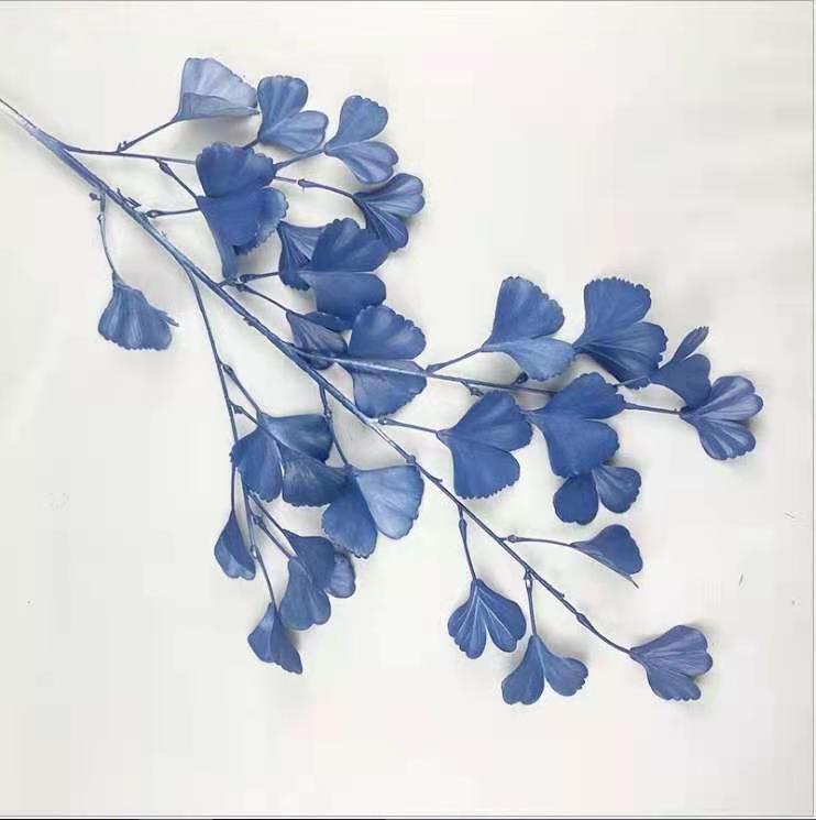 Simulation Ginkgo Biloba Artificial Flower Home Decoration Artificial Artificial Artificial Flower Artificial Bouquet Rattan Artificial Plant