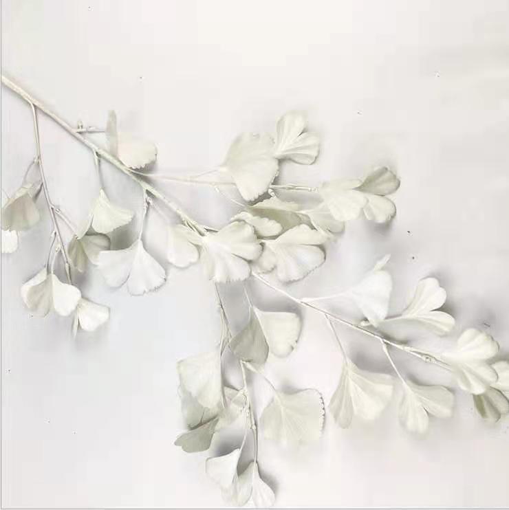 Simulation Ginkgo Biloba Artificial Flower Home Decoration Artificial Artificial Artificial Flower Artificial Bouquet Rattan Artificial Plant