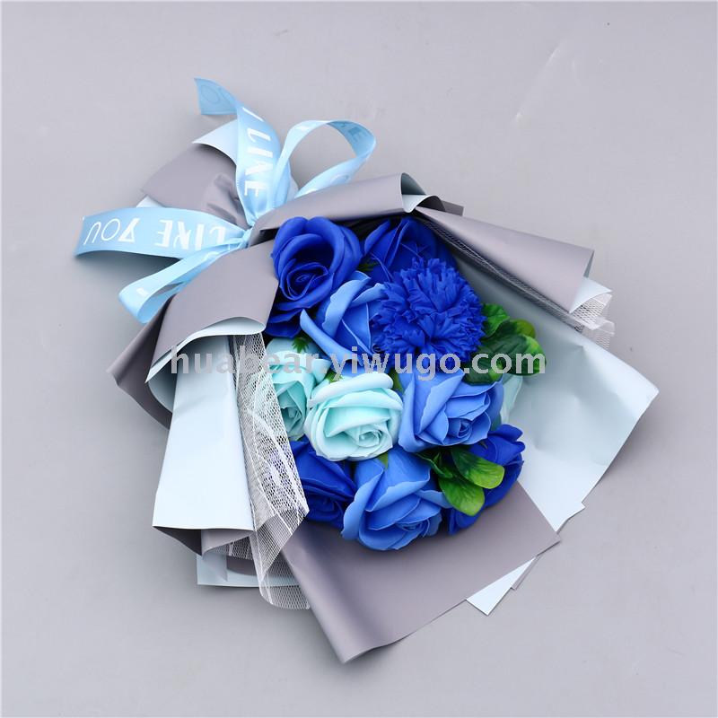 Rose Soap Flower Gift Box Bouquet 520 Valentine&#039;s Day Birthday Gift Artificial Flower
