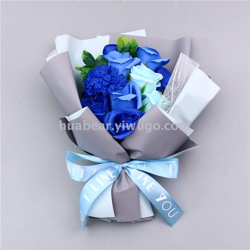 Rose Soap Flower Gift Box Bouquet 520 Valentine&#039;s Day Birthday Gift Artificial Flower