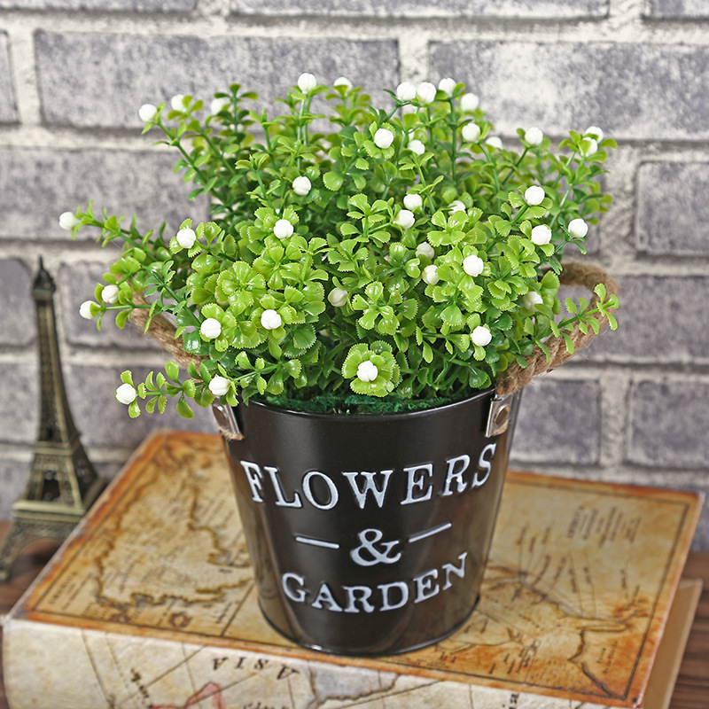 New Creative American Fake Flower Decoration Artificial Flower Set Home Potted Decoration Valentine's Day Gift Wholesale New Creative American Fake Flower Decoration Artificial Flower Set Home Potted Decoration Valentine's Day Gift Wholesale