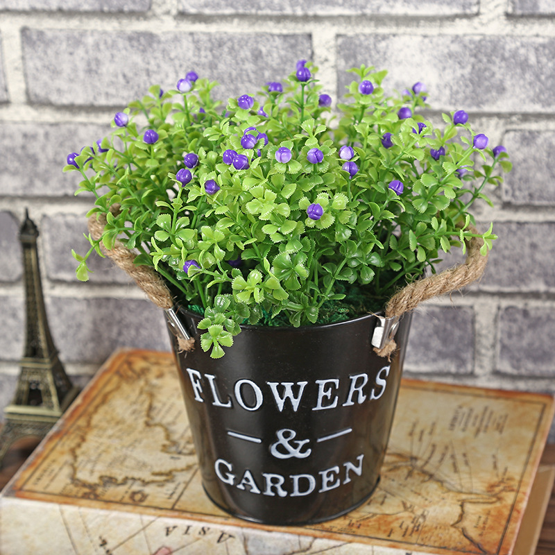 New Creative American Fake Flower Decoration Artificial Flower Set Home Potted Decoration Valentine's Day Gift Wholesale New Creative American Fake Flower Decoration Artificial Flower Set Home Potted Decoration Valentine's Day Gift Wholesale