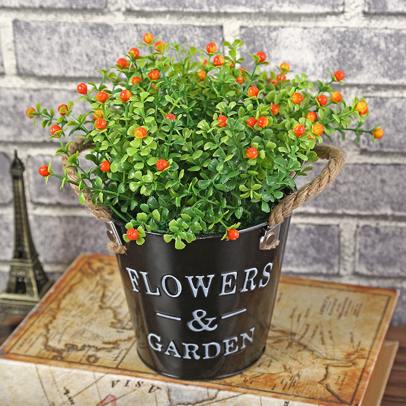 New Creative American Fake Flower Decoration Artificial Flower Set Home Potted Decoration Valentine's Day Gift Wholesale New Creative American Fake Flower Decoration Artificial Flower Set Home Potted Decoration Valentine's Day Gift Wholesale