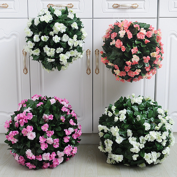 Simulated Flowers Plastic Eucalyptus Milan Ball Wedding Mall Ceiling Decoration Home Decoration Peanut Straw Ball Plant