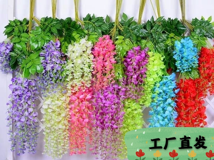Artificial Wisteria Bean Flower String Violet Plastic Silk Flower Decorative Vine Plant Ceiling Flower Fake Flower for Wedding Rattan Artificial Wisteria Bean Flower String Violet Plastic Silk Flower Decorative Vine Plant Ceiling Flower Fake Flower for Wedding Rattan