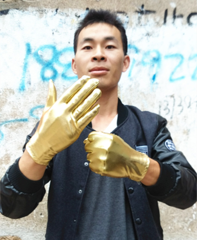Patent-leather glue-coated long gloves for performance Dance wedding Dance fun gloves wholesale Patent-leather glue-coated long gloves for performance Dance wedding Dance fun gloves wholesale