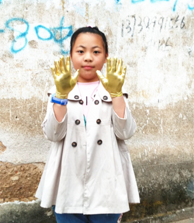 Patent-leather glue-coated long gloves for performance Dance wedding Dance fun gloves wholesale Patent-leather glue-coated long gloves for performance Dance wedding Dance fun gloves wholesale