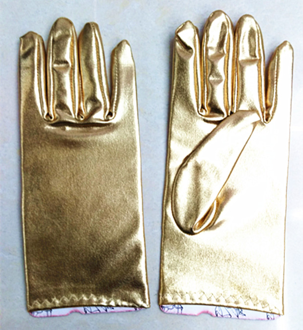 Patent-leather glue-coated long gloves for performance Dance wedding Dance fun gloves wholesale Patent-leather glue-coated long gloves for performance Dance wedding Dance fun gloves wholesale