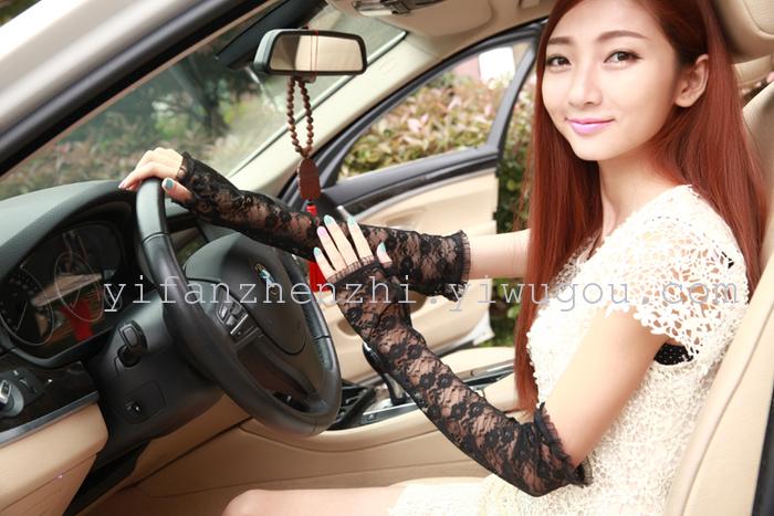 Summer Driving Essential UV Protection Long Half Finger Cuff Sun Protection Gloves Hand Sleeve Armband Wedding Female Universal Summer Driving Essential UV Protection Long Half Finger Cuff Sun Protection Gloves Hand Sleeve Armband Wedding Female Universal