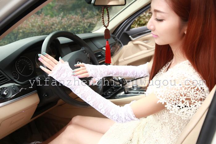Summer Driving Essential UV Protection Long Half Finger Cuff Sun Protection Gloves Hand Sleeve Armband Wedding Female Universal Summer Driving Essential UV Protection Long Half Finger Cuff Sun Protection Gloves Hand Sleeve Armband Wedding Female Universal