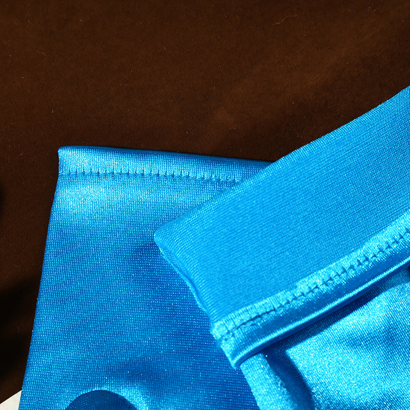 Factory Direct Supply Adult Short Clothing Accessories Gloves Elastic Bright Satin Fabric Wedding Etiquette Jewelry Gloves