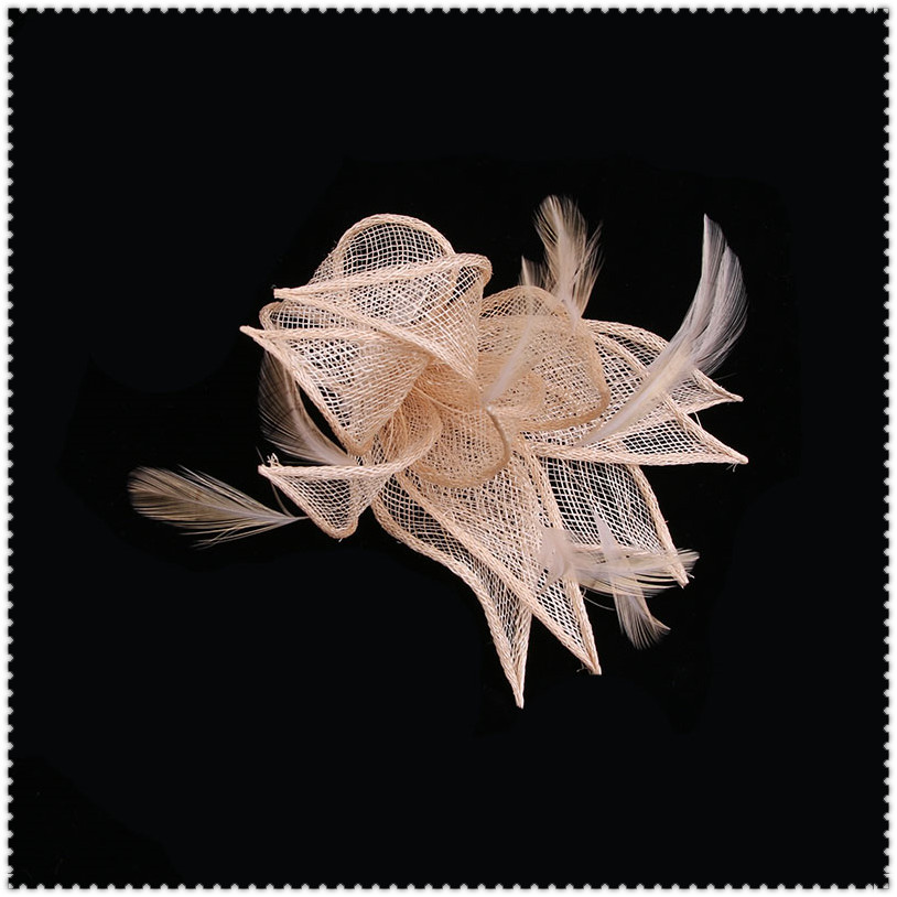 The New bride headdress Korean style retro hat lace bow gauze veil wedding accessories toasting hair accessories