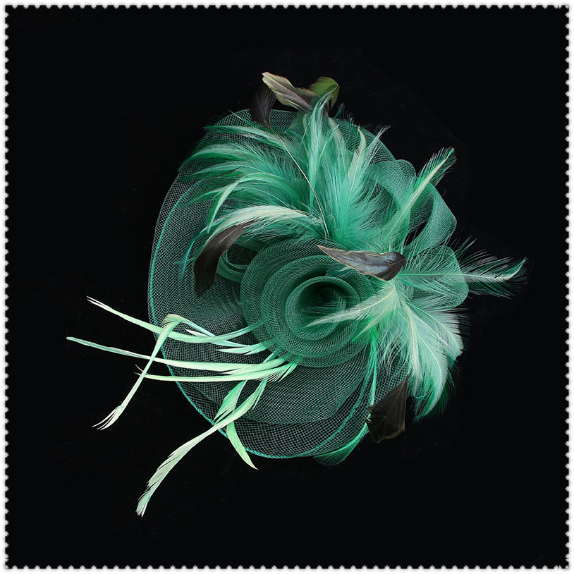 The New bride headdress Korean style retro hat lace bow gauze veil wedding accessories toasting hair accessories