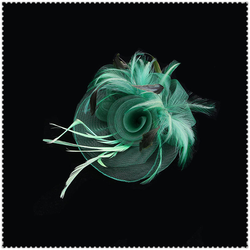 The New bride headdress Korean style retro hat lace bow gauze veil wedding accessories toasting hair accessories