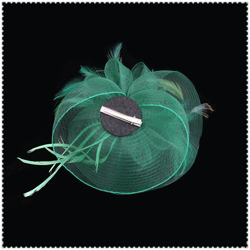 The New bride headdress Korean style retro hat lace bow gauze veil wedding accessories toasting hair accessories