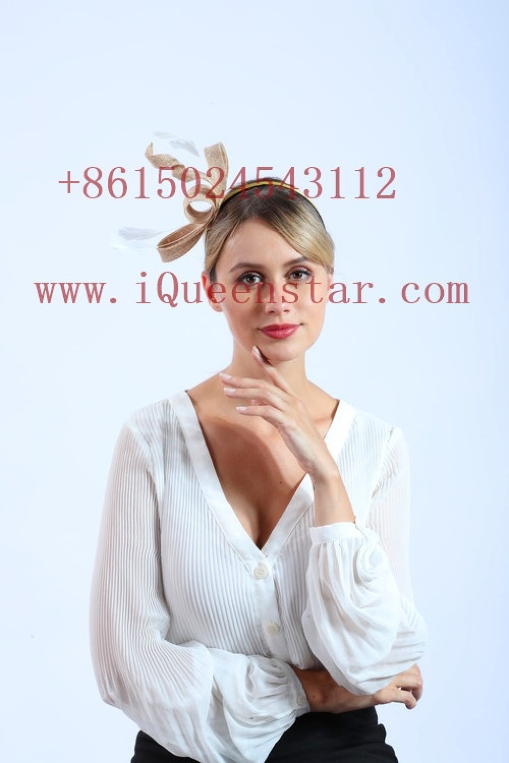 Ins amazon best selling Fascinator Horceracing hat Fashion Feather Net veil hat Hity Iqueenstar derbyhats wedding party 