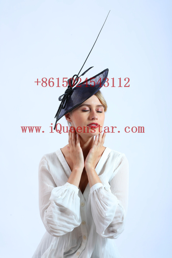 Fasinator Horceracing hat Fashion hat Feather hat Net veil hat ins hat derbyhats wedding party hat