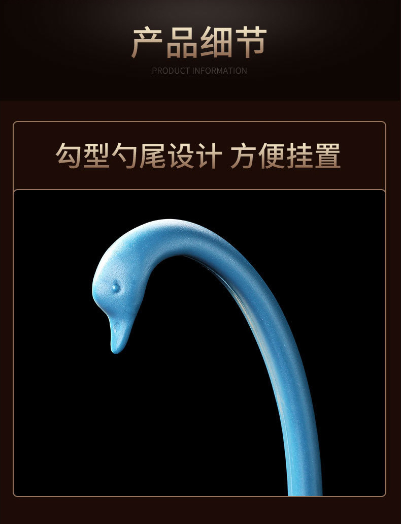 Japanese Francfranc Swan with Tray Vertical Soup Spoon Cross-Border Hot Selling Swan Creative Soup Spoon Wheat Japanese Francfranc Swan with Tray Vertical Soup Spoon Cross-Border Hot Selling Swan Creative Soup Spoon Wheat