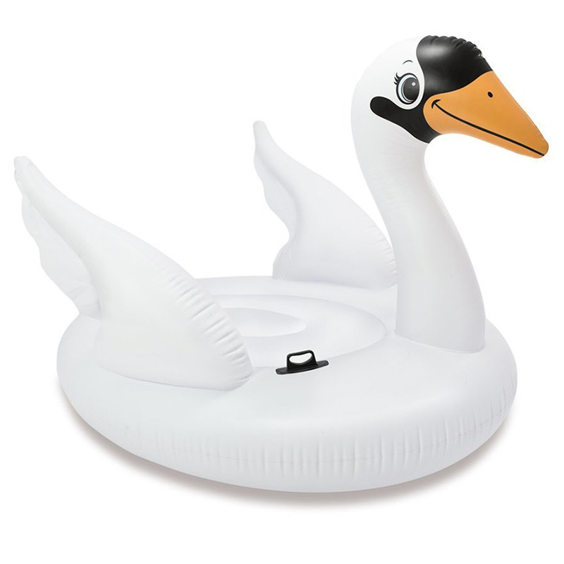 INTX New Inflatable Creative Swan Floating Mat Swimming Pool Floating Bed Mount Children's Water Toys Wholesale 57557 INTX New Inflatable Creative Swan Floating Mat Swimming Pool Floating Bed Mount Children's Water Toys Wholesale 57557