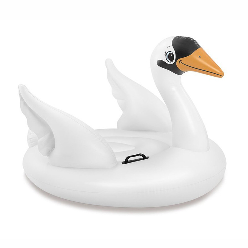 INTX New Inflatable Creative Swan Floating Mat Swimming Pool Floating Bed Mount Children's Water Toys Wholesale 57557 INTX New Inflatable Creative Swan Floating Mat Swimming Pool Floating Bed Mount Children's Water Toys Wholesale 57557
