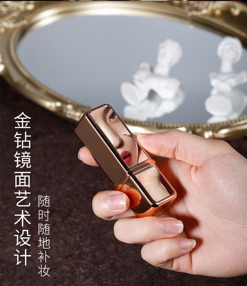 Liliwei Roman Printed Swan Kiss Vintage Lipstick Velvet Matte Finish Lambskin Nourishing Lipstick Liliwei Roman Printed Swan Kiss Vintage Lipstick Velvet Matte Finish Lambskin Nourishing Lipstick