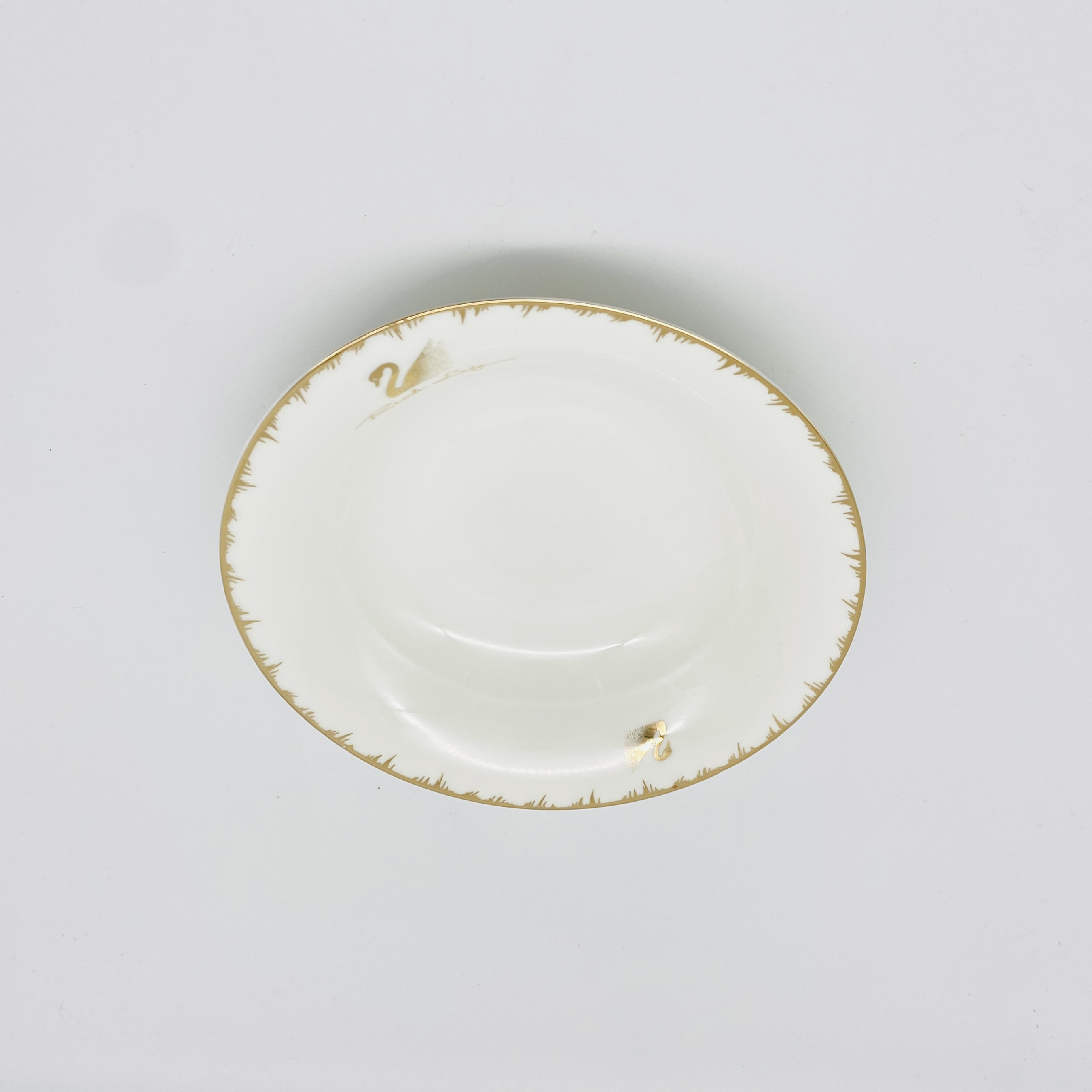 Household Ceramic Bowl Plate Swan Series Rice Bowl Noodle Bowl Meal Tray Spoon Small Spoon Dish