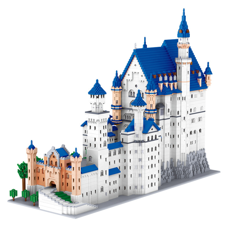 Fun Lz8020 New Swan Castle High Difficulty Miniature Diamond Particles Adult Assembling and Combined Building Blocks Fun Lz8020 New Swan Castle High Difficulty Miniature Diamond Particles Adult Assembling and Combined Building Blocks