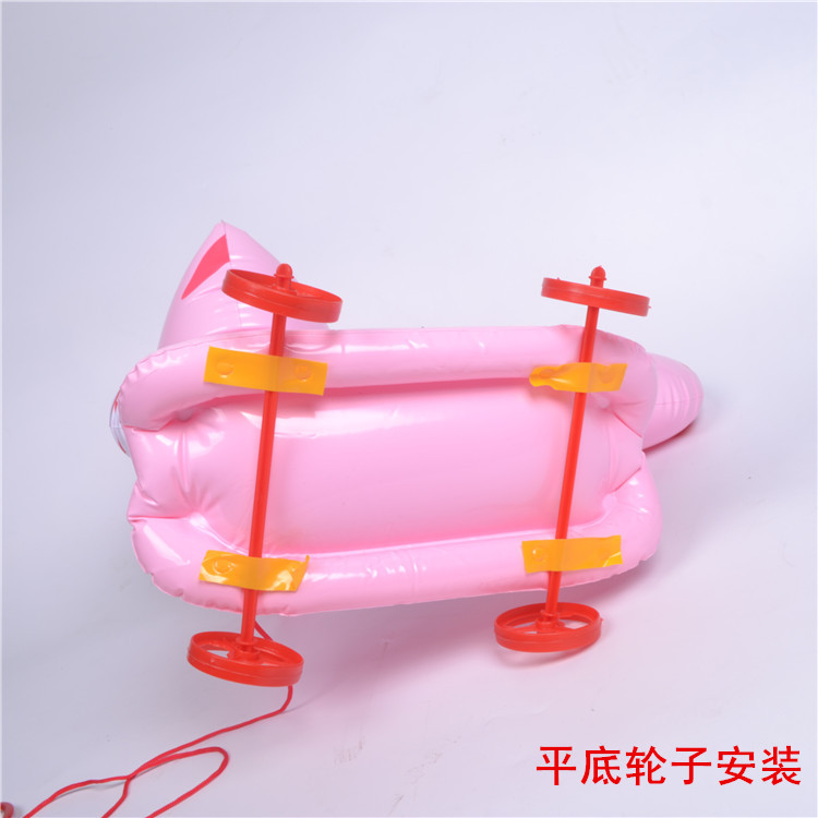 Children's Inflatable Cartoon Toy Stall Night Market Square Inflatable Animal Trolley Cable Tiger Chicken Swan Children's Inflatable Cartoon Toy Stall Night Market Square Inflatable Animal Trolley Cable Tiger Chicken Swan