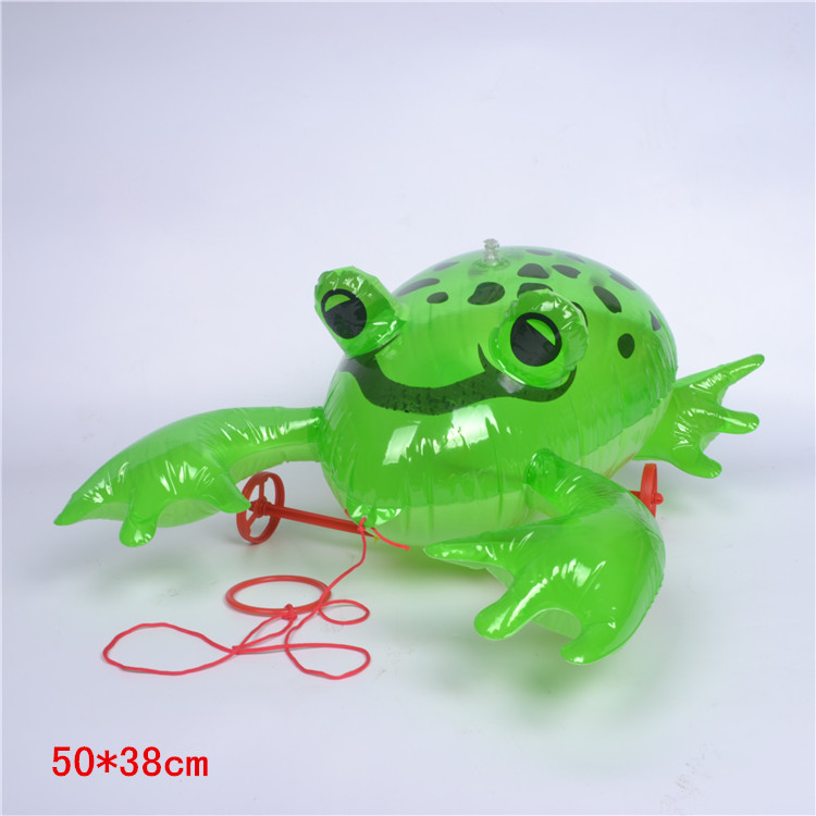 Children's Inflatable Cartoon Toy Stall Night Market Square Inflatable Animal Trolley Cable Tiger Chicken Swan Children's Inflatable Cartoon Toy Stall Night Market Square Inflatable Animal Trolley Cable Tiger Chicken Swan