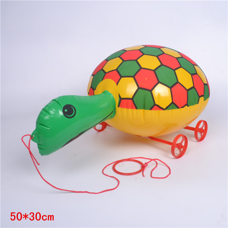 Children's Inflatable Cartoon Toy Stall Night Market Square Inflatable Animal Trolley Cable Tiger Chicken Swan Children's Inflatable Cartoon Toy Stall Night Market Square Inflatable Animal Trolley Cable Tiger Chicken Swan