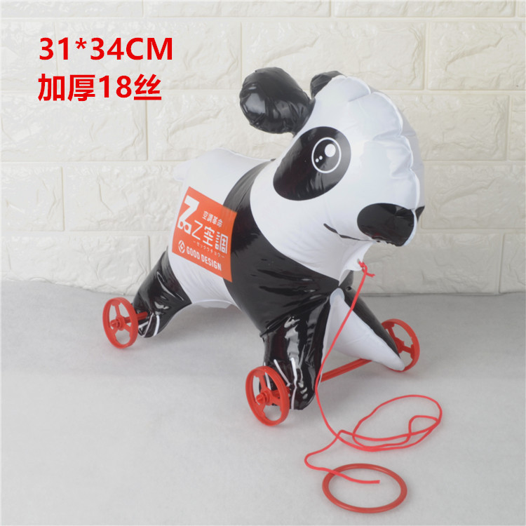Children's Inflatable Cartoon Toy Stall Night Market Square Inflatable Animal Trolley Cable Tiger Chicken Swan Children's Inflatable Cartoon Toy Stall Night Market Square Inflatable Animal Trolley Cable Tiger Chicken Swan