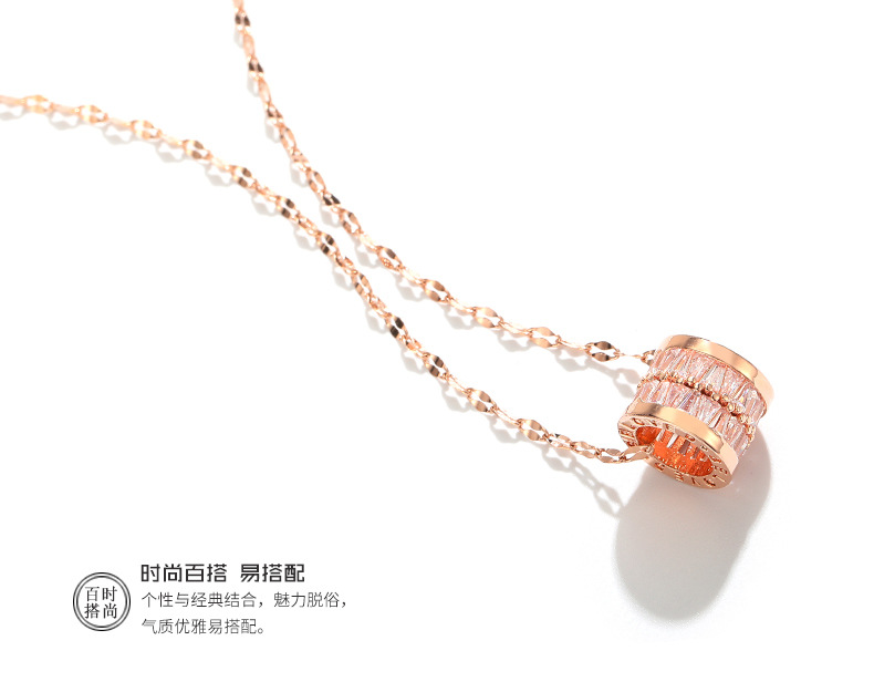 Swan Necklace Internet Celebrity Ins Socialite Style Rose Gold Titanium Steel Pendant Best-Seller on Douyin Swan Necklace Internet Celebrity Ins Socialite Style Rose Gold Titanium Steel Pendant Best-Seller on Douyin
