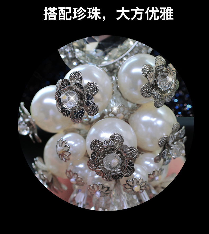 Hanging Ornament Crystal DoubleSided Swan Pendant HighGrade Rhinestone Swan Pearl Pendant Handmade Jewelry Manufacturer Hanging Ornament Crystal DoubleSided Swan Pendant HighGrade Rhinestone Swan Pearl Pendant Handmade Jewelry Manufacturer